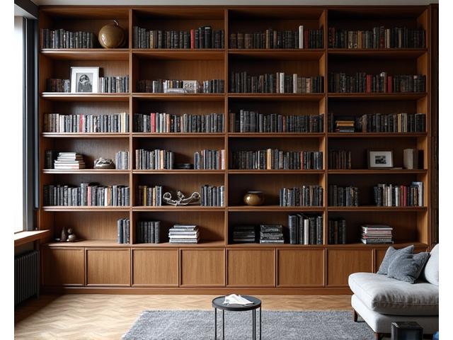 Didelė modulinė knygų lentyna